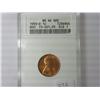 Image 1 : 1955-D DDO DIE 1 LINCOLN CENT ANACS MS64RED