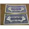 Image 2 : 2-1941 JAPANESE 1000 PESOS INVASION MONEY