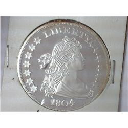 1 TROY OZ .999 FINE SILVER ROUND (AS SHOWN)
