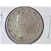 Image 1 : 1889 LIBERTY "V" NICKEL  (VERY FINE)