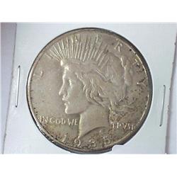 1935-S PEACE SILVER DOLLAR