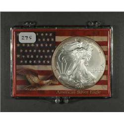 Random Date Silver Eagle in Fancy Holder