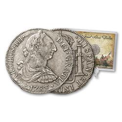 First US DOLLAR! Colonial SIlver Dollar- REALE