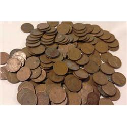 200 Assorted Date WHEAT BACK Cents-