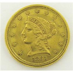 $2.5 Liberty Coin- Random Date from Larger Cache