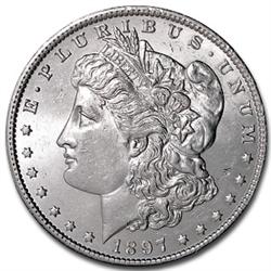 1897 P UNC Morgan SIlver Dollar