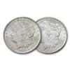 Image 1 : 1883, 84 (2) UNC Morgan Silver Dollar