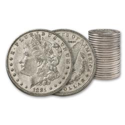 Roll of Morgan Silver Dollars- 1878-921 g-xf