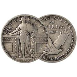 1917 Type I Standing Liberty Quarter Very Fine