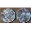 Image 1 : Random Common Date Peace Silver Dollar -UNC
