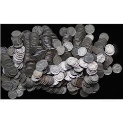 Lot of 500 Readable Date Buffalo Nickels
