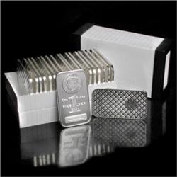 Lot of 20 Morgan Design Silver Bars- 1 oz