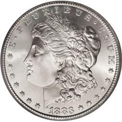 1883 O Morgan Silver Dollar