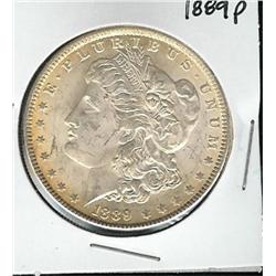 1889 P UNC Morgan Silver Dollar
