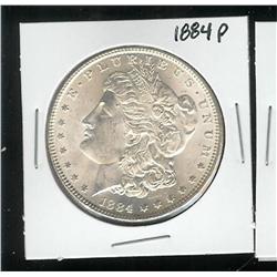 1884 P UNC Morgan Silver Dollar