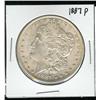 Image 1 : 1887 P UNC Morgan Silver Dollar