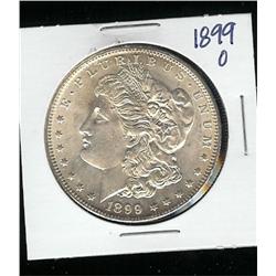 1899 O UNC Morgan Silver Dollar