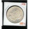 Image 1 : 1881 S UNC Morgan Silver Dollar