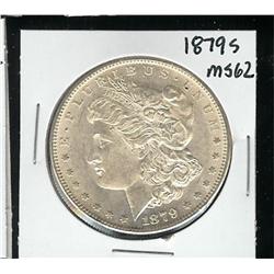 1879 S UNC MS 62 Morgan