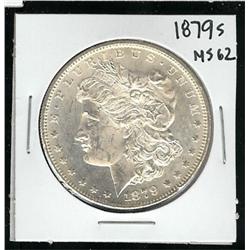 1879 S UNC ms 62 Morgan