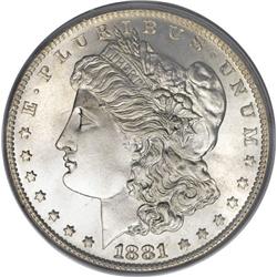 1881 S Morgan Silver Dollar