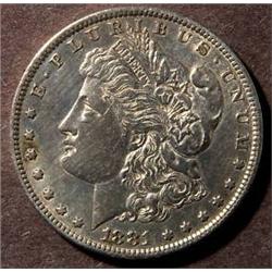 1881 O Morgan Silver Dollar