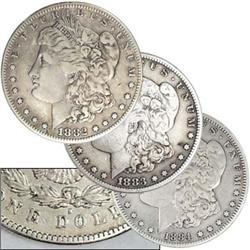 1882-3-4 S VG Plus Morgans
