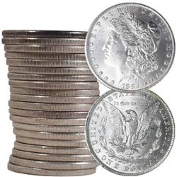 Roll of 1884- O Morgan Silver Dollars