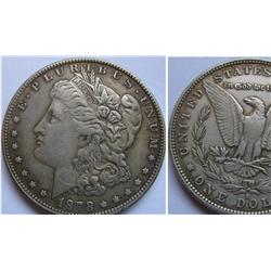 1878 S Morgan Silver Dollar - XF