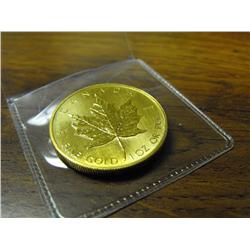 1 oz. Gold Maple Leaf Bullion Coin