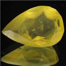 21.85ct Untreated Natural Lemon Citrine Pear (GEM-31912)