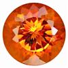 Image 1 : 20.30 ct Alluring Round Madeira Citrine FLAWLESS (GEM-10632)