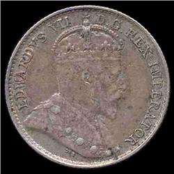 1907 Canada 5c AU (COI-8332)