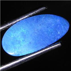 1.23ct Australian Black Opal Doublet Full Fire (GEM-31495)