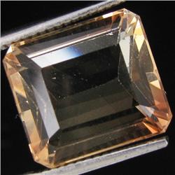 8.85ct Clear Champagne Oregon Sunstone Octagon (GEM-31068)