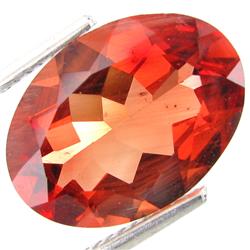 3.90ct Natural Red Andesine Labradorite Oval (GEM-19596)