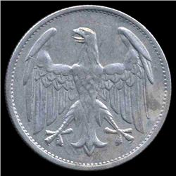 1922A Germany 3 Mark AU+ (COI-8526)