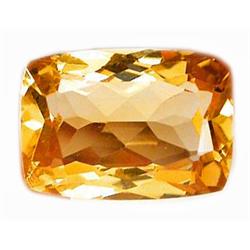 6.35 ct Awesome Cushion Yellow Citrine FLAWLESS (GEM-10620)