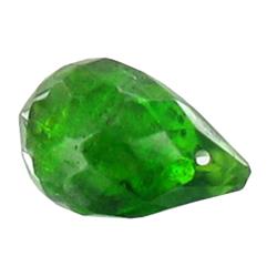 1.14ct Chrome Green Diopside Briolette Stunning  (GEM-22919F)