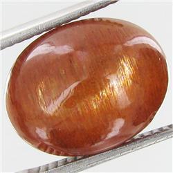 10.40ct Vibrant Sunstone Cat's Eye Cabochon  (GEM-32065)