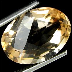 7.95ct Stunning Hot Imperial Topaz Oval Cut (GEM-26301)