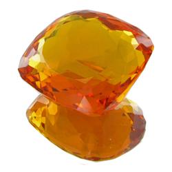 294.10ct Cushion Madeira Citrine Appr Est $90k (GEM-28537)