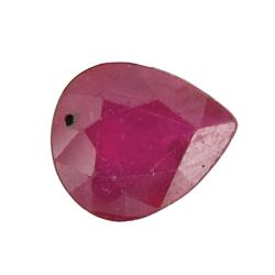 2.95ct Red Pear Cut Afghan Ruby (GEM-18893)