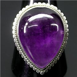 53ctw Top Rich Purple Amethyst Sterling Ring  (JEW-2259)