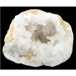 4500ct White Quartz Natural Geode Half (MIN-000152)