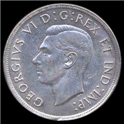 1939 Canada $1 Silver AU++ (COI-8228)