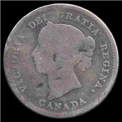1887 Canada 5c Circulated (COI-8326)