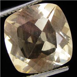7.50ct Clear Champagne Oregon Sunstone Cushion (GEM-31040)