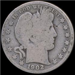 1902S Barber 50c Better Circulated (COI-8777)
