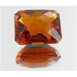 51.80ct Madeira Citrine Emerald Cut Appr Est $26k (GEM-27691)
